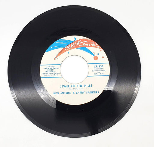 Ken Morris Jewel Of The Hills 45 RPM Single Record Celestial Records CR-331 1