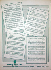 Sheet Music I Saw Mommy Kissing Santa Claus Tommie Connor 1952 Christmas Music 3