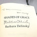 Shades Of Gray Paperback Barbara Delinsky 1995 Illness Uncorrected Proof Signed 7