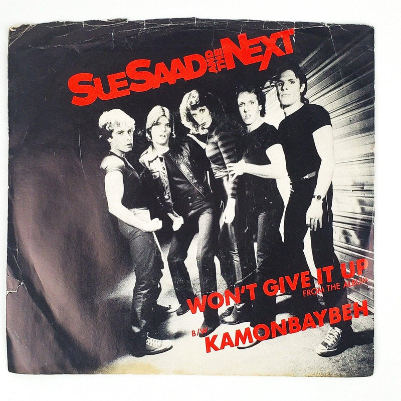 Sue Saad And The Next Won't Give It Up Record 45 RPM Single P-45912 Planet 1980 1