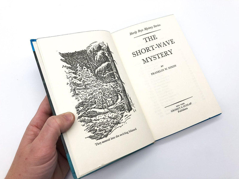 Hardy Boys The Short-Wave Mystery No 24 Franklin W. Dixon 1966 Grosset Dunlap 7