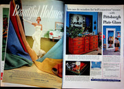 House and Garden Magazine March 1957 White in Decorating House Seated Dinners 5