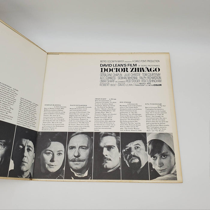 Maurice Jarre Doctor Zhivago Original Sound Track Album LP Record MGM Records 5