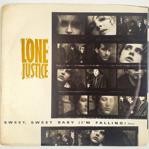 Lone Justice Sweet, Sweet Baby I'm Falling Record 45 Single Geffen 1985 Promo 1