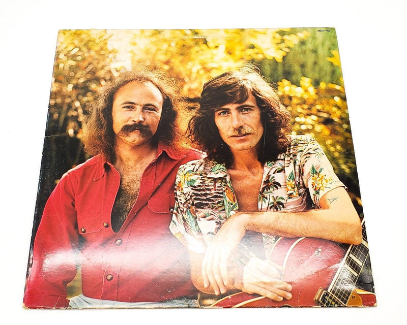 Crosby & Nash Wind On The Water 33 RPM LP Record ABC Records 1975 ABCD-902 1