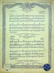 A Little Street Where Old Friends Meet Sheet Music Gus Kahn Harry Woods Song 4