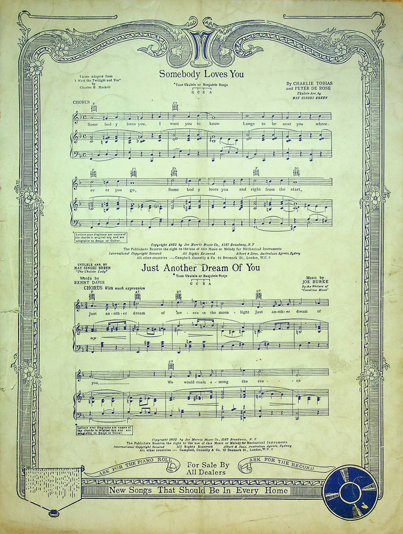 A Little Street Where Old Friends Meet Sheet Music Gus Kahn Harry Woods Song 4