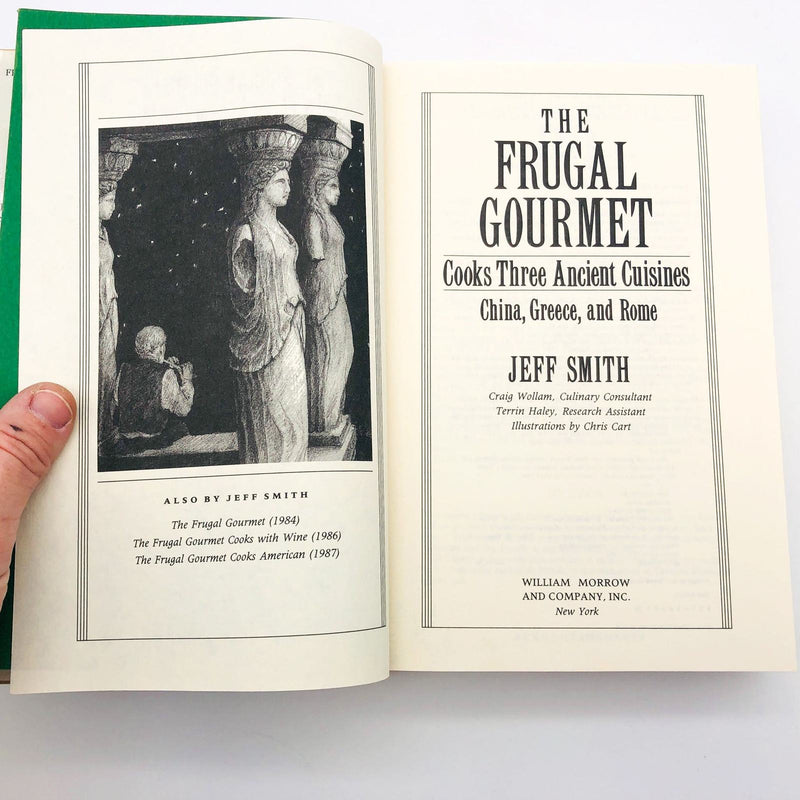 The Frugal Gourmet Cooks Three Ancient Cuisines Hardcover Jeff Smith 1989 1st Ed 7