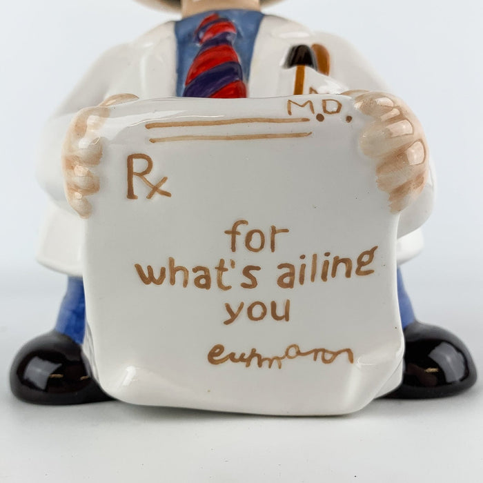 Bobble Buddy Doctor For Whats Ailing You Bank Ceramic Bobble Head 7