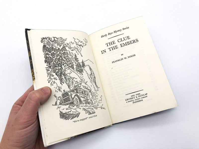 Hardy Boys The Clue in the Embers No 35 Franklin W. Dixon 1972 Grosset & Dunlap 6