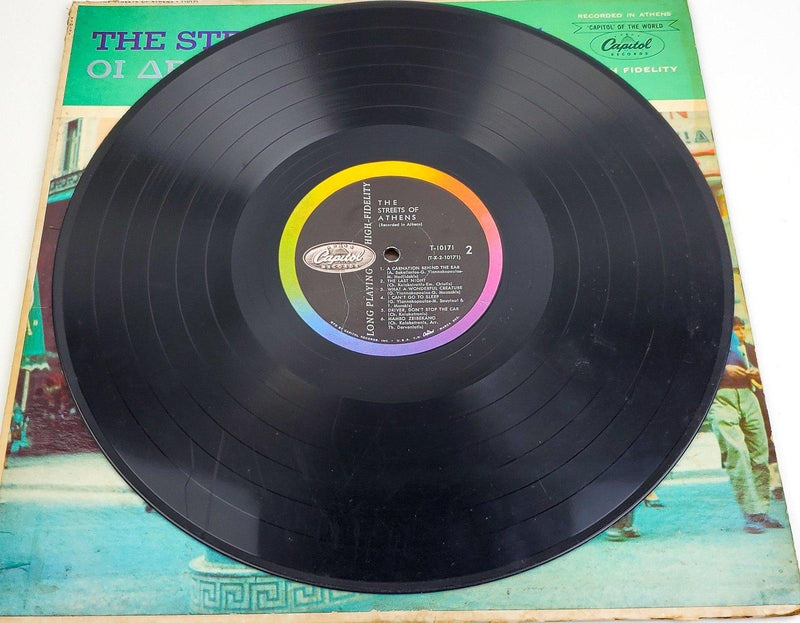 The Streets of Athens 33 RPM LP Record Capitol Records 1959 5