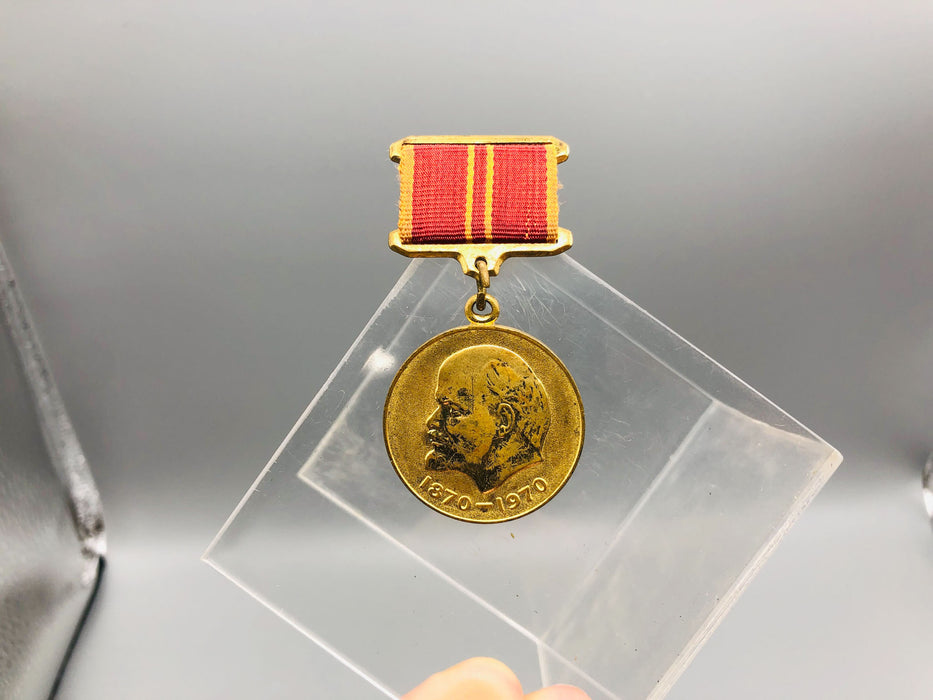 Russian Jubilee Medal Award Commemoration Of 100th Anniversary Lenin Original 7
