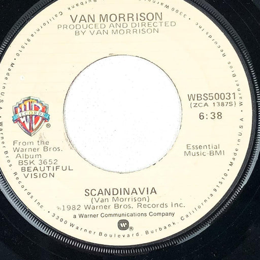 Van Morrison 45 RPM Record Scandinavia / Cleaning Windows Warner Bros 1982 7" 1