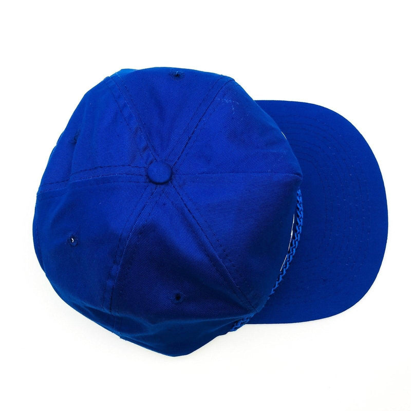 Vintage Yaesu Trucker Hat Snapback Ham Radio Dayton Ohio 1995 Blue Cobra Cap 2 7