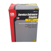 Service Entrance Cable Staples Box Front