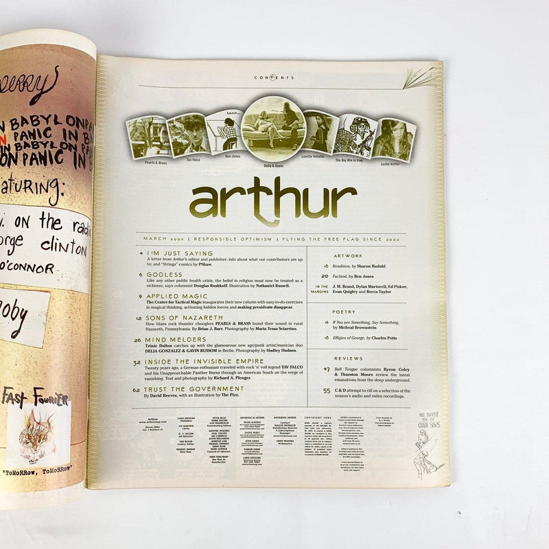 Arthur Magazine - Inner Space Odyssey Delia & Gavin - March 2006 2