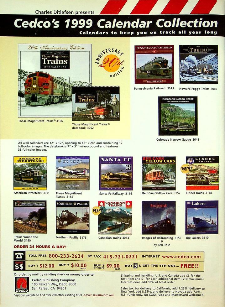 Railfan & Railroad Magazine December 1998 Vol 17 No 12 1998 Cover One Contest