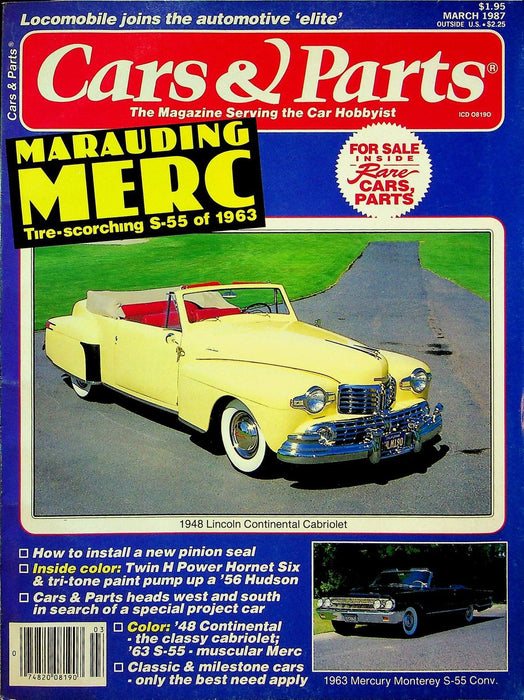 Cars & Parts Magazine March 1987 Vol 30 No 3 Marauding Merc S-55 Of 1963