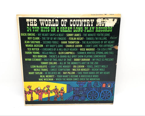 The World Of Country Music 2x LP Record Capitol 1965 Buck Owens, Sonny James 1