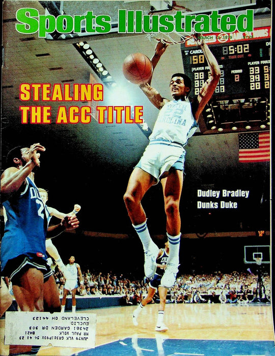 Sports Illustrated Magazine March 12 1979 Dudley Bradley ACC North Carolina