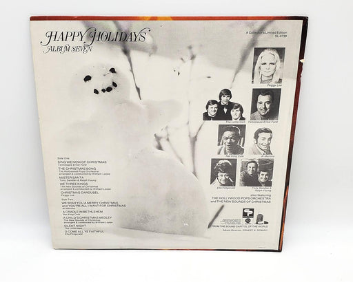 Happy Holidays Volume Seven 33 RPM LP Record Capitol Records 1971 SL-6730 2