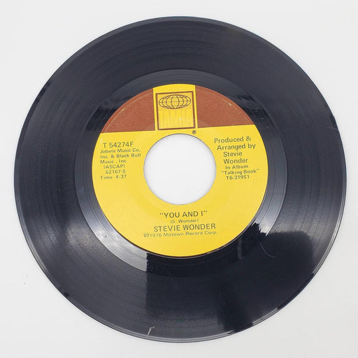 Stevie Wonder I Wish / You And I 45 RPM Single Record Tamla 1976 T 54274 F 2