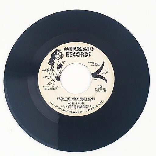 Noel Erler I've Just Seen Her Record 45 RPM Single 108 Mermaid Records 1962 1