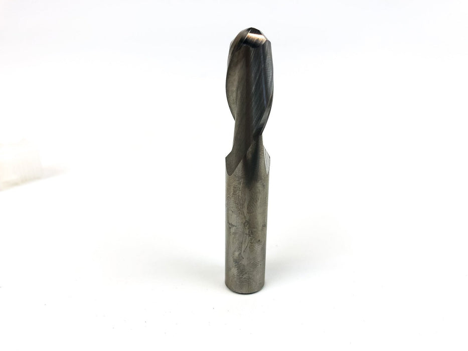 Solid Carbide Ball End Mill 1/2" Mill 1" LOC 3" OAL 2 Flute Cleveland C60956 3