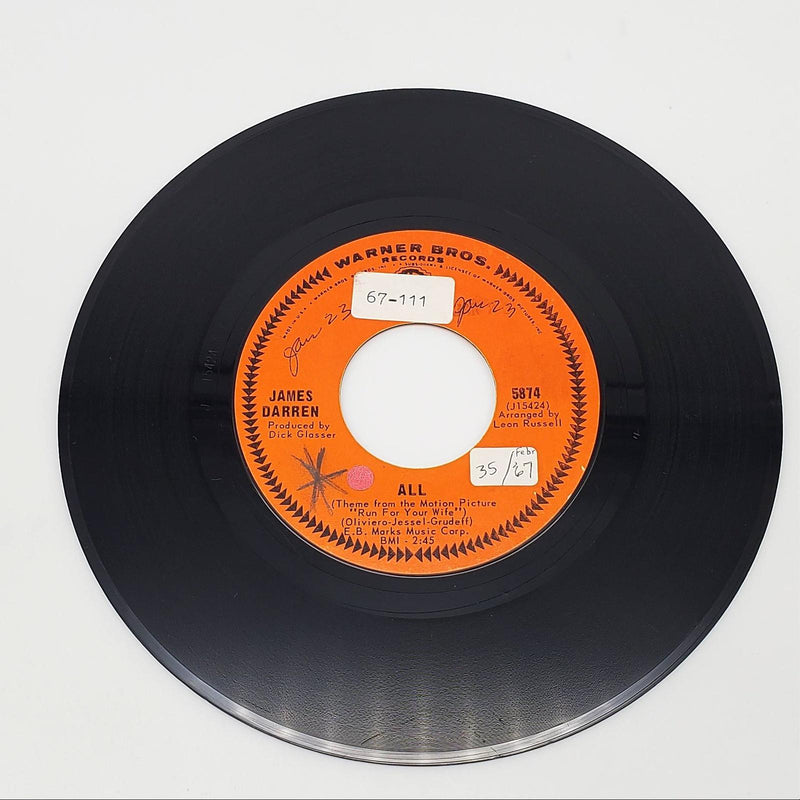 James Darren All Single Record Warner Bros. 1966 5874 1