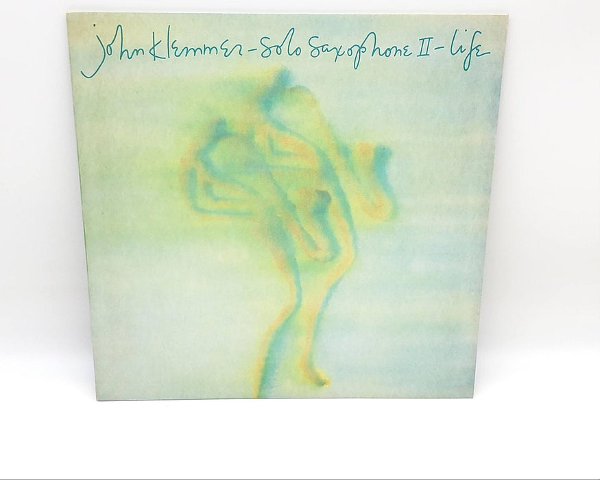 John Klemmer Solo Saxophone II - Life 33 LP Record Elektra Records 1981 PROMO 1