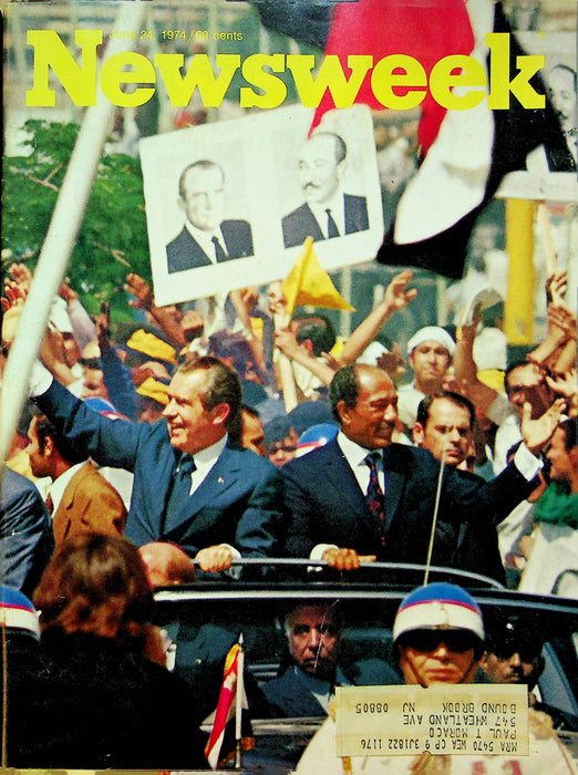 Newsweek Magazine June 24 1974 Henry Kissinger Cleared Watergate Scandel 1