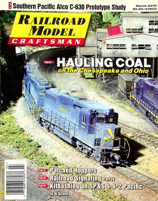 Railroad Model Craftsman Magazine March 2017 Vol 85 No 3 Hauling Coal On Ohio