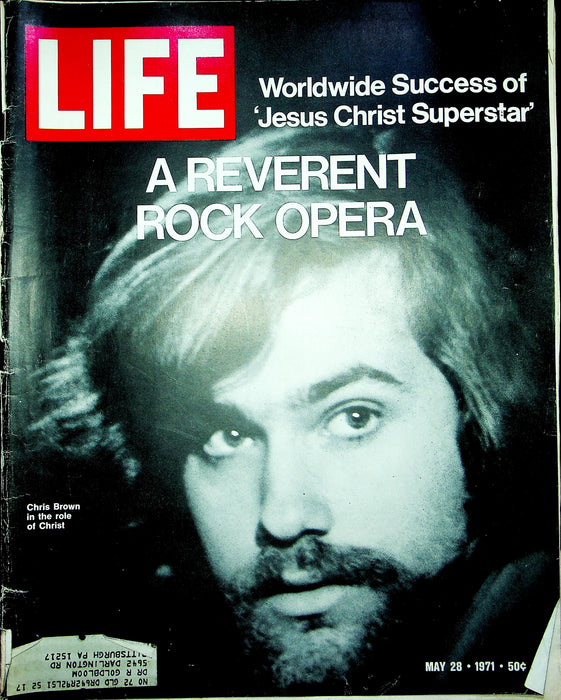 Life Magazine May 26 1971 Jesus Christ Superstar Chris Brown Star Rock Opera 1