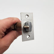 Falcon Door Knob Entry Lock Satin Chrome 26D Keyed Beverly 521DL NOS 5