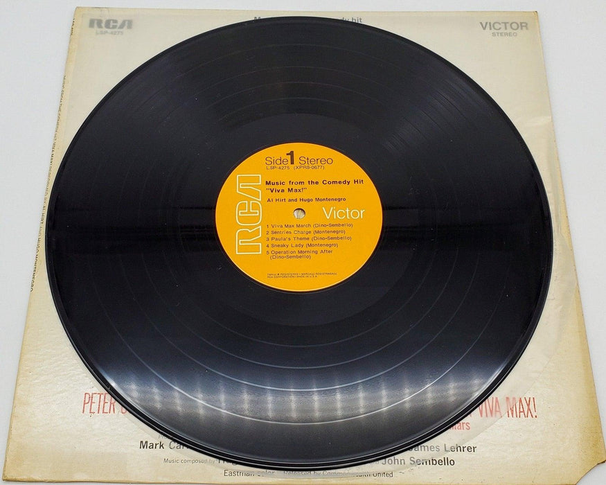 Al Hirt Viva Max! 33 RPM LP Record RCA Victor 1970 LSP-4275 5