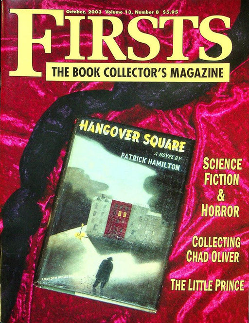 Firsts Magazine October 2003 Vol 13 No 8 Collecting Chad Oliver 1