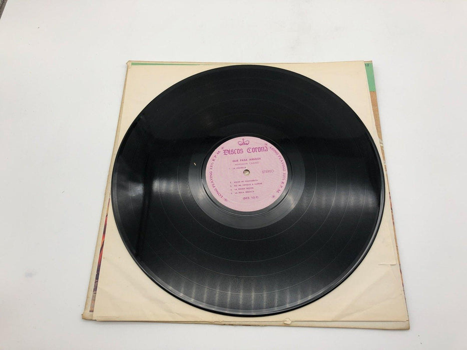Mariachi Casino Que Pasa Amigos Record 33 RPM LP DCS-12 Discos Corona 8