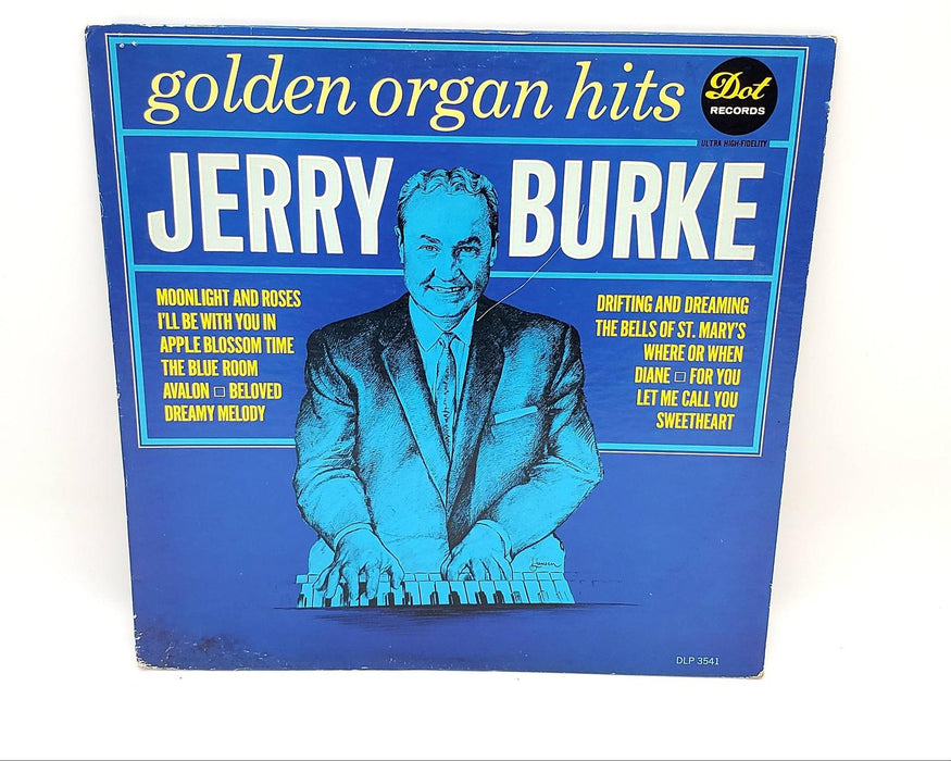 Jerry Burke Golden Organ Hits 33 RPM LP Record Dot Records 1963 DLP 3541 1