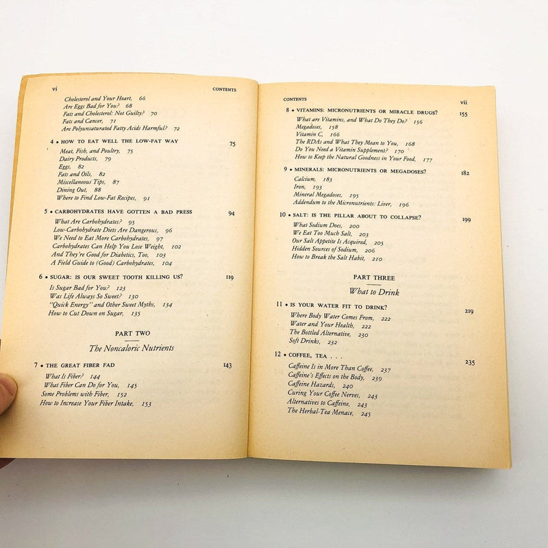 Jane Brodys Nutrition Book Paperback Jane Brody 1981 Nutrition Diet Lifetime Eat 10