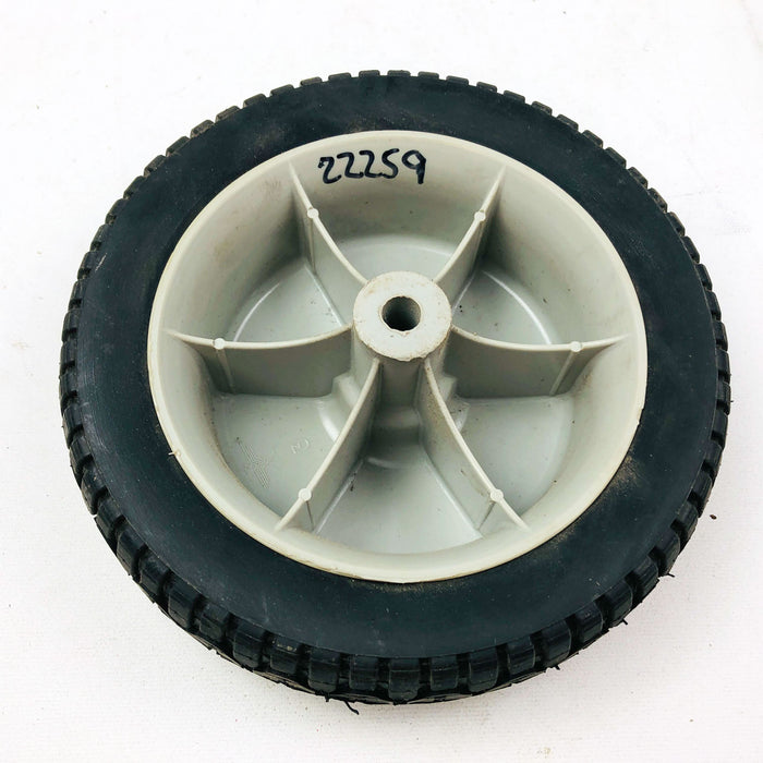 American Lawn Mower 22259 Wheel Plastic Hub 6-3/4" Rubber Eagle Emblem New NOS