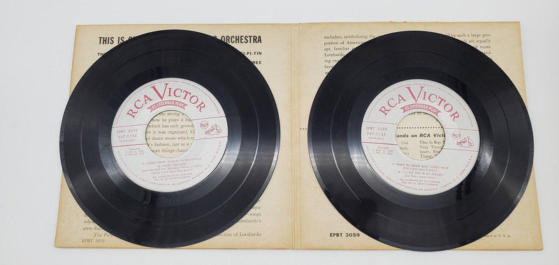 This Is Guy Lombardo And His Orchestra 45 RPM EP Record RCA Victor 1954 5