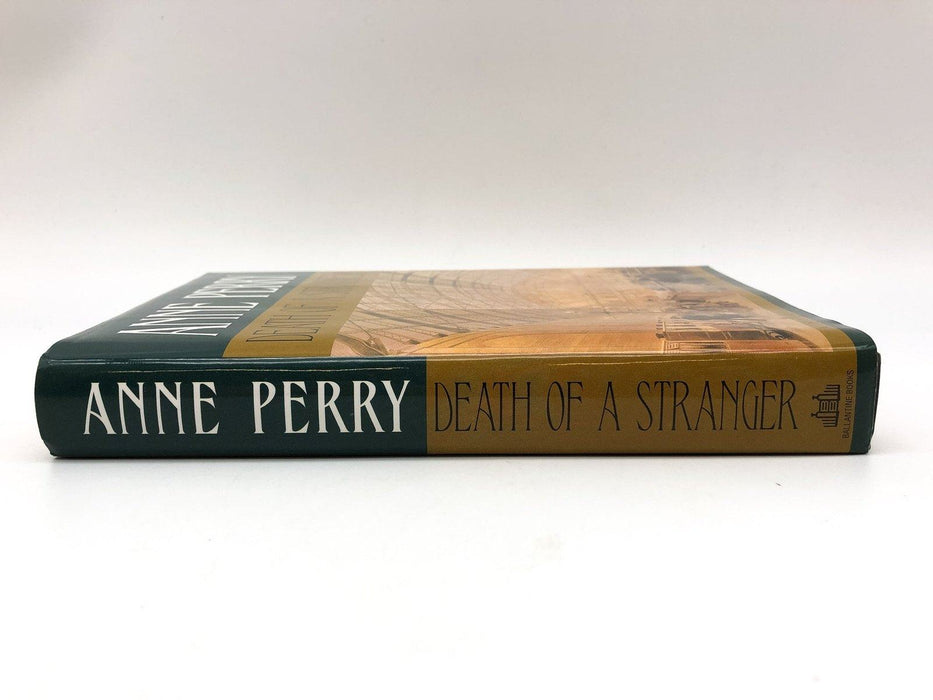 Death of a Stranger Anne Perry 2002 Ballantine Books Hardcover Book Jacket 3