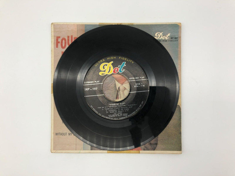Pat Boone Four By Pat Record 45 RPM EP DEP-1057 Dot Records 1957 Picture Sleeve 3