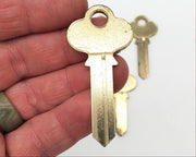 5x Corbin X4-57D2-6 Key Blanks Nickel Silver 6 Pin NOS 1