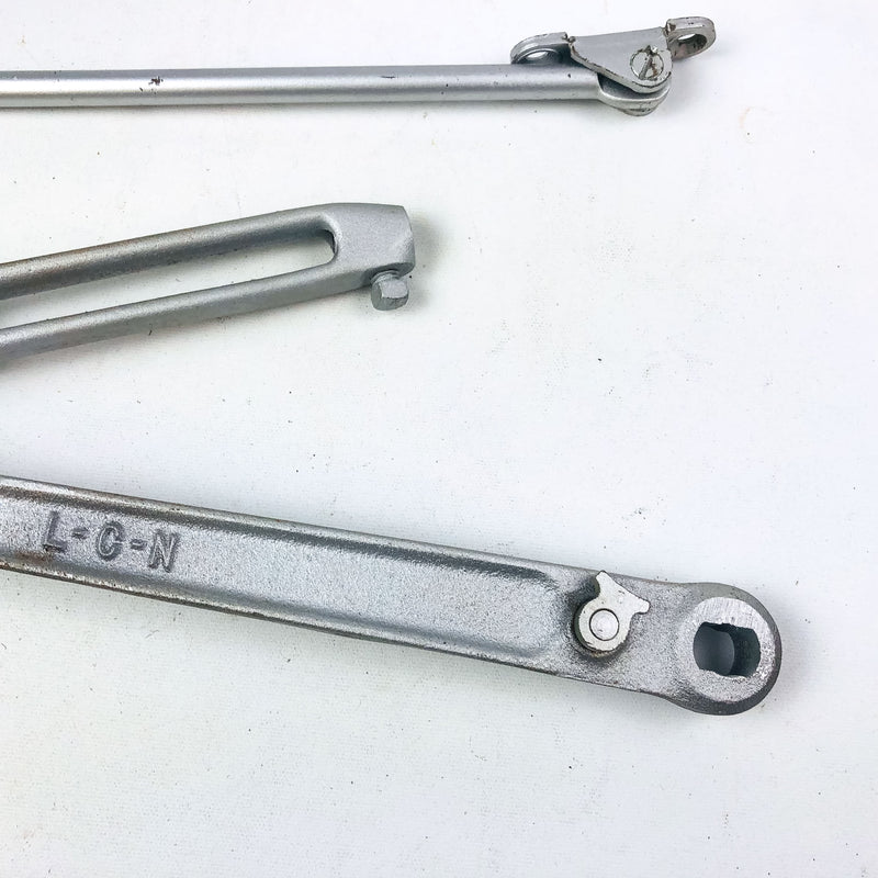 LCN Size E Potbelly Closer Arm HO90 NH ALUM Hold Open 90 Non-Handed Aluminum