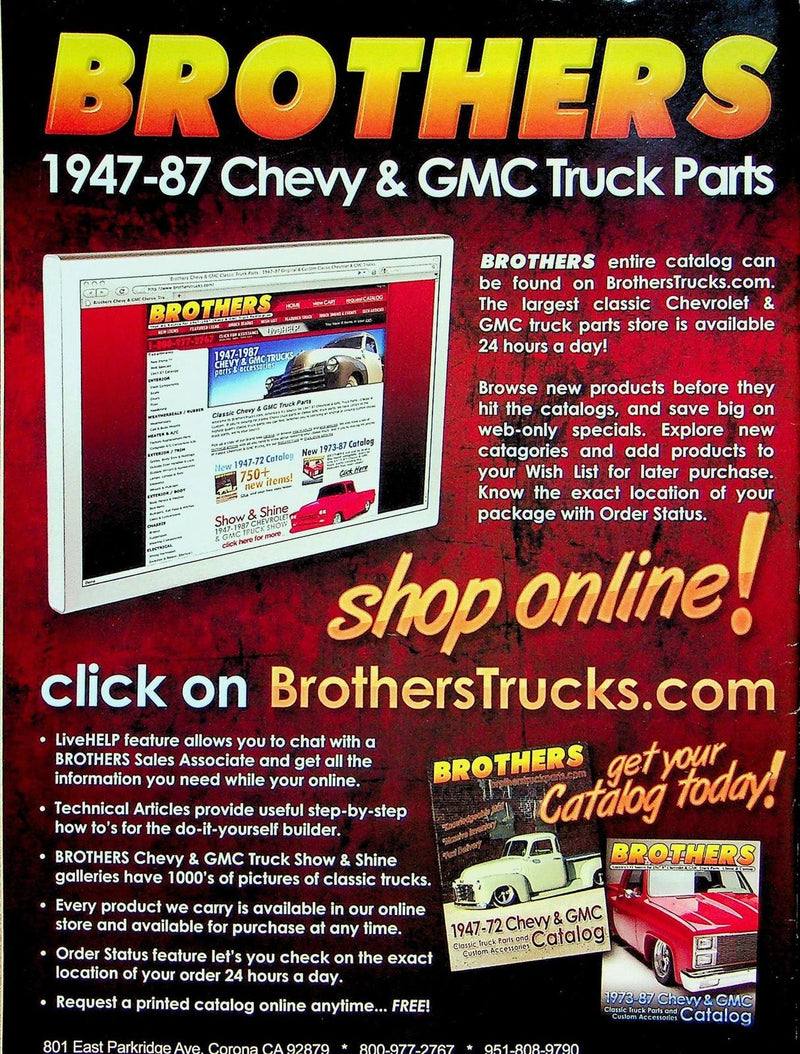 Classic Trucks Magazine August 2011 Vol 20 # 8 A Pair of Fantastic Fords