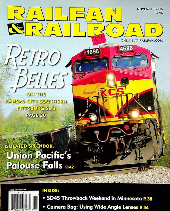 Railfan & Railraod Magazine November 2015 Vol 34 No 11 Retro Belles