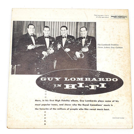 Guy Lombardo In Hi-Fi Parts 2&3 45 RPM 2x EP Record Capitol Records 1956 2