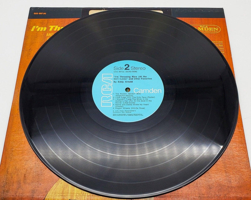 Eddy Arnold I'm Throwing Rice 33 RPM LP Record RCA Camden 1965 6