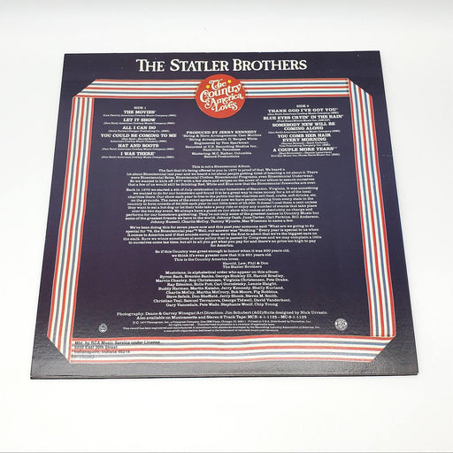 The Statler Brothers The Country America Loves LP Record Mercury 1977 SRM-1-1125 2